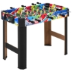 CALCIO BALILLA CON 2 TABELLONI SEGNAPUNTI, IN LEGNO, ACCIAIO INOX E PLASTICA, 86.5X43.5X63 CM, MULTICOLORE