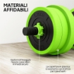 SET PESI DA PALESTRA 4 IN 1 DA 20KG, CONVERTIBILE IN KETTLEBELL, 2 MANUBRI, BILANCIERE E SUPPORTO FLESSIONI, VERDE