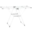 STENDIBIANCHERIA A 2 LIVELLI REGOLABILE SU 4 ALTEZZE, IN METALLO E PLASTICA, 156.5X61.5X97 CM, BIANCO