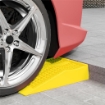 SET 2 RAMPE DI CARICO IN PLASTICA PER AUTO CON CAPACITÓ 3 TONNELLATE E SUPERFICIE ANTISCIVOLO, GIALLO