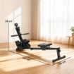 VOGATORE PIEGHEVOLE CON MONITOR LCD E SEDILE IMBOTTITO, RESISTENZA A ELASTICO, CAPACITÀ 150 KG