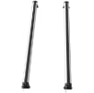 BARRE PORTATUTTO PER AUTO DA 75 KG CON BLOCCO E CHIAVI DI SICUREZZA, IN ALLUMINIO E ABS, 135.3X5.7X7 CM, ARGENTO