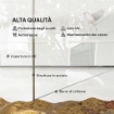 SERRA A TUNNEL 8X3X2 M CON RIVESTIMENTO IN PLASTICA E ACCIAIO RINFORZATO, BIANCO