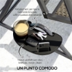 DONDOLO DA GIARDINO 3 POSTI IN RATTAN PE E ACCIAIO CON TETTUCCIO E PORTABICCHIERI, 204X112X150 CM, GRIGIO