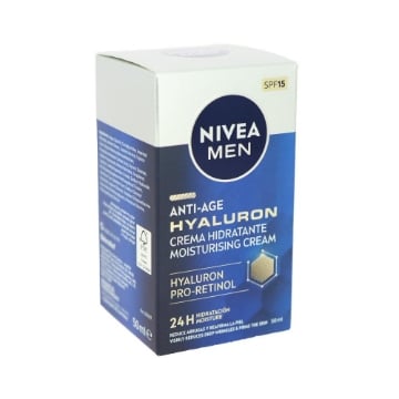 NIVEA MEN CREMA IDRATANTE VISO ANTI-AGE HYALURON 24H 50ML