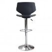 SGABELLO JOSHUA REGOLABILE 39,5 X 44,5 X 58/78 CM IN COLORE NERO