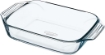 PYREX TEGLIA RETTANGOLARE 39X25X7H CM IN VETRO BOROSILICATO 3,7 LITRI X 6 PERSONE