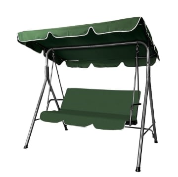 MA MAISON DONDOLO DA GIARDINO CON 3 POSTI CHILL CON PESO MASSIMO 260KG COLORE VERDE 