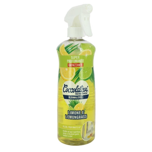 COCCOLATEVI BLOOMALCOOL SPRAY DISINFETTANTE ADATTO A OGNI SUPERFICIE FRAGRANZA AL LIMONE E LEMONGRASS 750ML