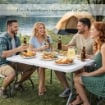 MAURY'S TAVOLO PICNIC RETTANGOLARE PIEGHEVOLE CAMPING 181 X 74 X H74 CM
