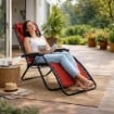 MAURY'S SDRAIO GRAVITA' ZERO 173 X 65 X H 109 CM IN COLORE ROSSO