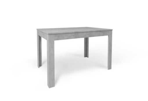 TAVOLO DA PRANZO ALLUNGABILE IN LEGNO DIMENSIONI 75X80X120/170 CM, COLORE CEMENTO