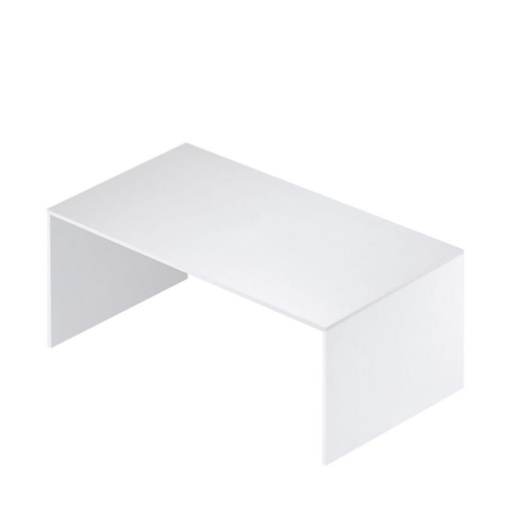 SCRIVANIA RETTANGOLARE MODERNA PER CAMERA DIMENSIONI 73X150X73 CM, COLORE BIANCO
