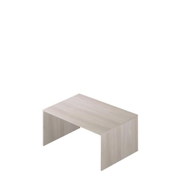 SCRIVANIA RETTANGOLARE MODERNA PER CAMERA DIMENSIONI 73X120X73 CM, COLORE OLMO CHIARO