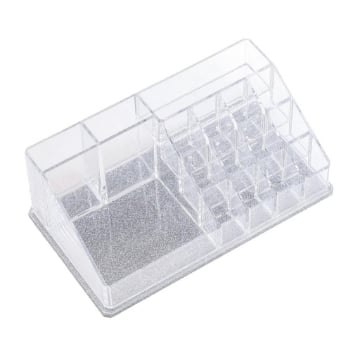 MA MAISON ORGANIZER SHINY RETTANGOLARE PER COSMETICI IN PLASTICA 22X13H CM