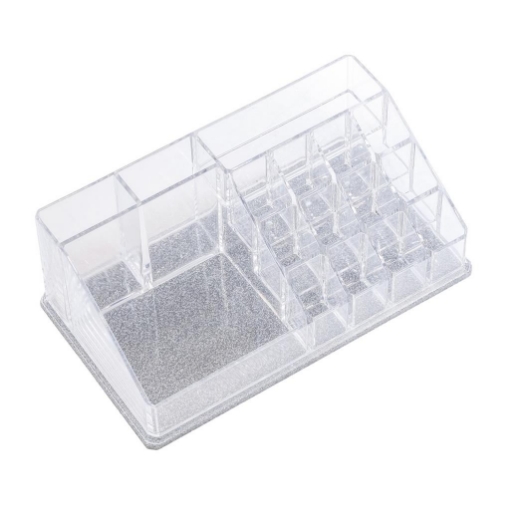 MA MAISON ORGANIZER SHINY RETTANGOLARE PER COSMETICI IN PLASTICA 22X13H CM