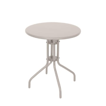 MA MAISON TAVOLO BREAK TONDO 60X70H CM COLORE GRIGIO OKX