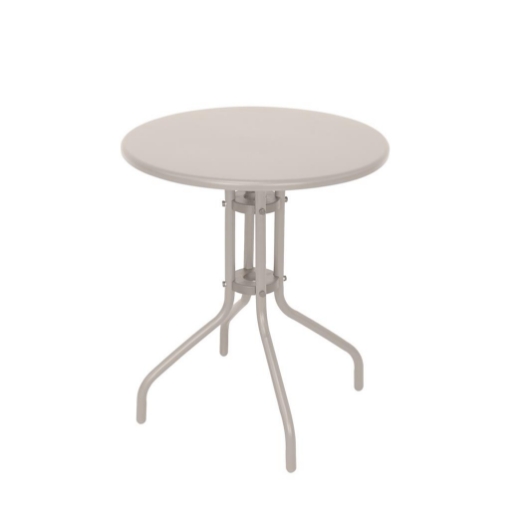 MA MAISON TAVOLO BREAK TONDO 60X70H CM COLORE GRIGIO OKX