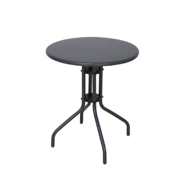 MA MAISON TAVOLO BREAK TONDO 60X70H CM COLORE NERO OKX