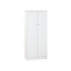 MOBILE DA BAGNO IN LEGNO CON 2 ANTE 147X62X34 CM COLORE BIANCO