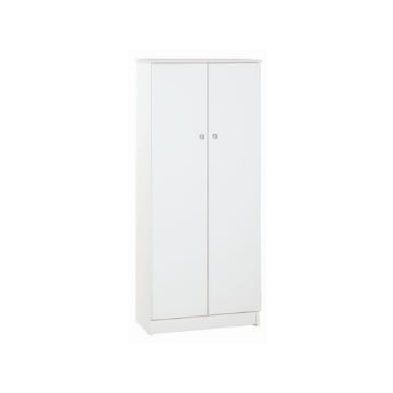MOBILE DA BAGNO IN LEGNO CON 2 ANTE 147X62X34 CM COLORE BIANCO