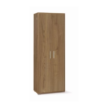 ARMADI DA ARREDO CON 2 ANTE DIMENSIONI 199X71X41 CM COLORE NOCE