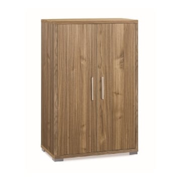 MOBILE DA ARREDO IN LEGNO CON 2 ANTE 110X71X41 CM COLORE NOCE