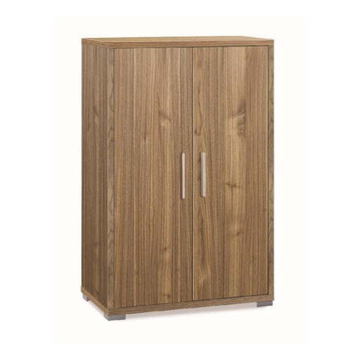 MOBILE DA ARREDO IN LEGNO CON 2 ANTE 110X71X41 CM COLORE NOCE