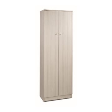 MOBILE DA BAGNO IN LEGNO CON 2 ANTE 182X62X34 CM COLORE EUCALIPTO