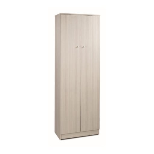 MOBILE DA BAGNO IN LEGNO CON 2 ANTE 182X62X34 CM COLORE EUCALIPTO