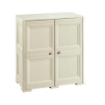 ARMADIO 2 MODULI ANGORA 79X43X85,5 CM CON ANTE EFFETTO LEGNO – MOBILE CONTENITORE PER ZONA LIVING CON RIPIANI INTERNI
