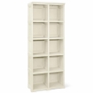 SCAFFALE 5 MODULI ANGORA 79X42,5X203 CM CON 2 PUNTALI – LIBRERIA VERTICALE ORGANIZZAZIONE CASA PER ZONA LIVING E STUDIO