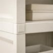 SCAFFALE 4 MODULI ANGORA 79X42,5X164 CM CON 2 PUNTALI – LIBRERIA ALTA SALVASPAZIO PER ZONA LIVING E STUDIO