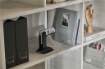 SCAFFALE A LIBRERIA DI DESIGN MODULARE IN LEGNO BIANCO DIMENSIONI 180X150X38 CM, COLORE BIANCO
