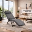 MAURY'S SDRAIO PARADISO AUTOMATICA CON CUSCINO E POGGIATESTA EXTRACONFROT  COLORE GRIGIO