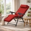 MAURY'S SDRAIO PARADISO AUTOMATICA CON CUSCINO E POGGIATESTA EXTRACONFROT  COLORE ROSSO