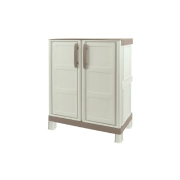 MOBILE ARMADIETTO STEEL BASSO 2 RIPIANI 70 X 39 X 85 CM