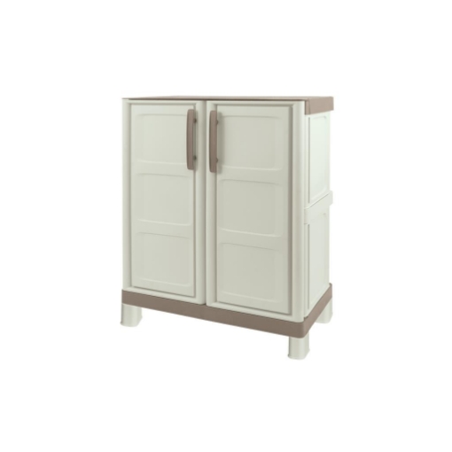 MOBILE ARMADIETTO STEEL BASSO 2 RIPIANI 70 X 39 X 85 CM