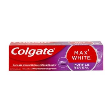 COLGATE MAX WHITE PURPLE REVEAL DENTIFRICIO 75 ML – SBIANCANTE EFFETTO ISTANTANEO