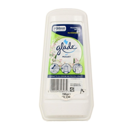 GLADE GEL ASSORBIODORI MUGHETTO 150 G – NEUTRALIZZA ODORI E PROFUMA CASA