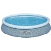 BESTWAY PISCINA FAST SET FANTASIA GEOMETRICA CM.457X84, CAP.9.677L. CON POMPA FILTRO E CARTUCCIA