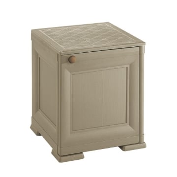 MOBILE 1 MODULO TALPA 40X43X46 CM CON ANTA EFFETTO LEGNO – CONTENITORE COMPATTO SALVASPAZIO PER ZONA LIVING E INGRESS
