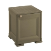 MOBILE 1 MODULO WENGÉ 40X43X46 CM CON ANTA FINITURA LEGNO – CONTENITORE COMPATTO SALVASPAZIO PER ZONA LIVING E INGRESSO