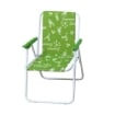 SEDIA RELAX DRINKS RICHIUDIBILE STRUTTURA IN METALLO E TESSUTO CON FANTASIA COLORAZIONE ASSORTITA 