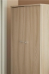 MOBILE DA BAGNO IN LEGNO CON 2 ANTE 182X62X34 CM COLORE OLMO CHIARO
