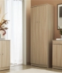 MOBILE DA BAGNO IN LEGNO CON 2 ANTE 182X62X34 CM COLORE OLMO CHIARO