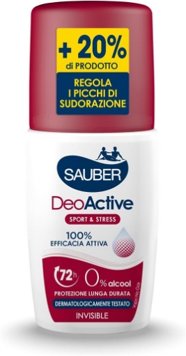 SAUBER DEODORANTE VAPO ACTIVE SPORT E STRESS 72H, 90ML