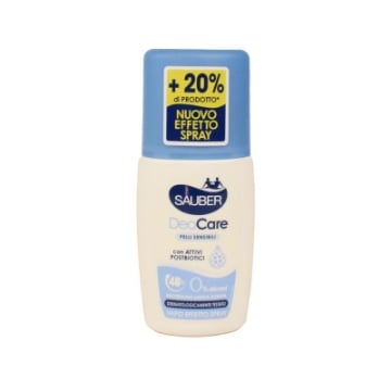 SAUBER DEODORANTE VAPO CARE PER PELLI SENSIBILI 48H, 90ML