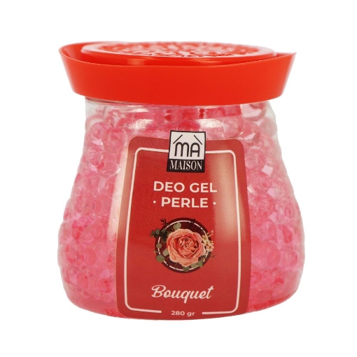 MA MAISON DEODORANTE AMBIENTE IN GEL PERLE 280GR , FRAGRANZA BOUQUET