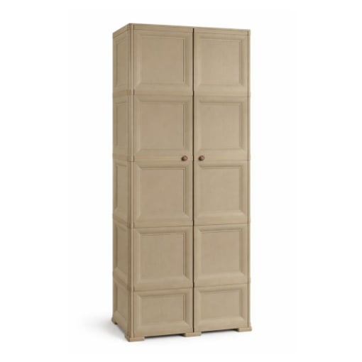 ARMADIO 5 MODULI TALPA 79X43X203 CM – MOBILE ALTO SALVASPAZIO PER ORGANIZZAZIONE CASA E ZONA GIORNO